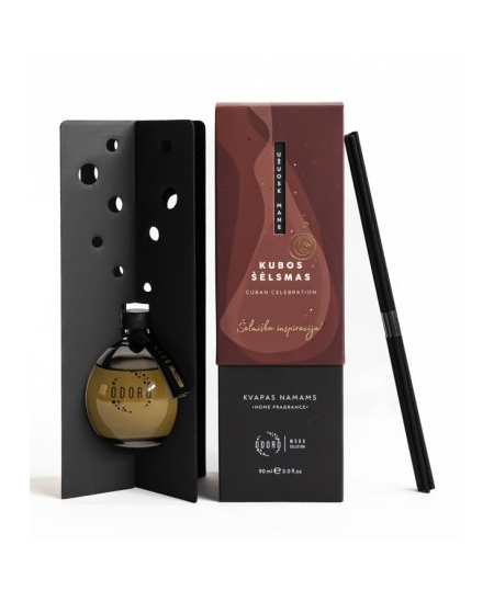 Mājas aromāts ar kociņiem ODORO, Kubas trakums (Cuban vibe), 90 ml