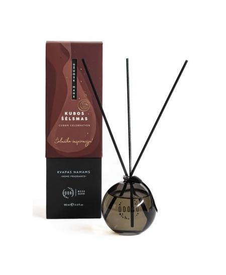 Mājas aromāts ar kociņiem ODORO, Kubas trakums (Cuban vibe), 90 ml