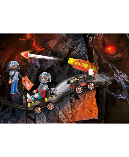 PLAYMOBIL Dino Rise Raķete šahtā, 70929