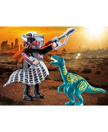 PLAYMOBIL Dino Rise DuoPack Dinozauru mednieks, 70693