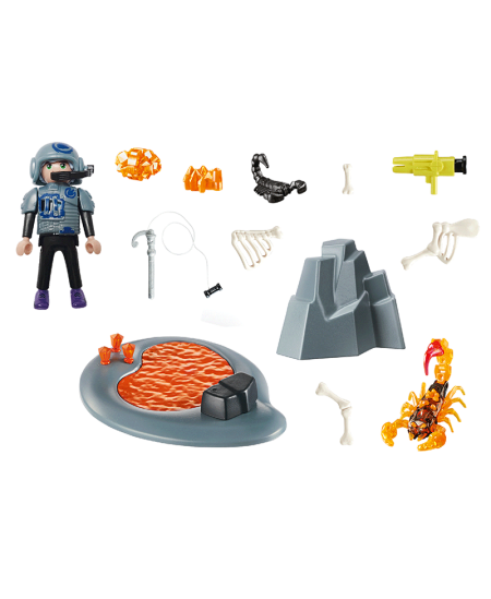 PLAYMOBIL Dino Rise Starter Pack Uguns skorpions, 70909