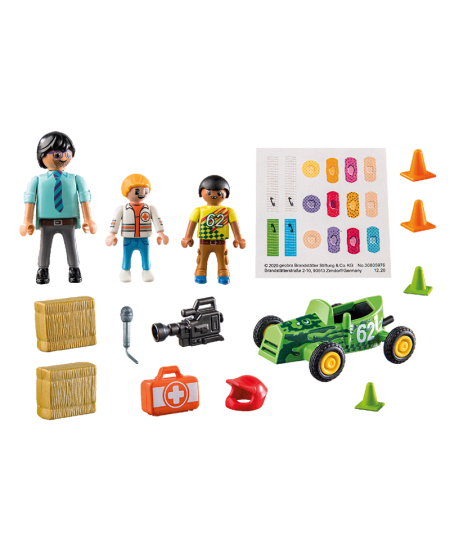 PLAYMOBIL Duck on Call Ātrā palīdzība sacīkšu braucējam, 70919