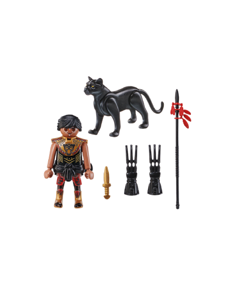 PLAYMOBIL Special Plus Karotājs un pantera, 70878