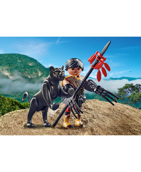 PLAYMOBIL Special Plus Karotājs un pantera, 70878