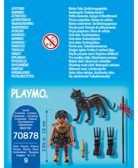 PLAYMOBIL Special Plus Karotājs un pantera, 70878