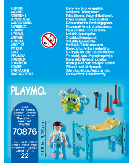 PLAYMOBIL Special Plus Bērns un mazs monstrs, 70876