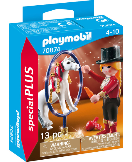 PLAYMOBIL Special Plus Zirgu dresētājs, 70874