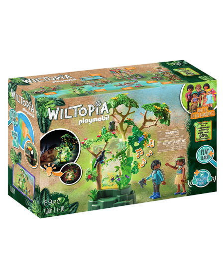 PLAYMOBIL Wiltopia Tropu nakts gaismas, 71009