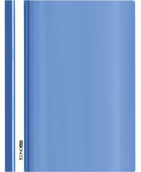 Mape ar stiprinājumu EkonoMix, A5, zila