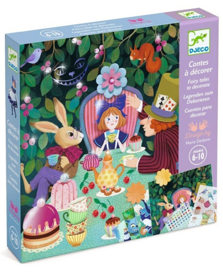 Pasakas dekorēšanas komplekts DJECO Alise brīnumzemē