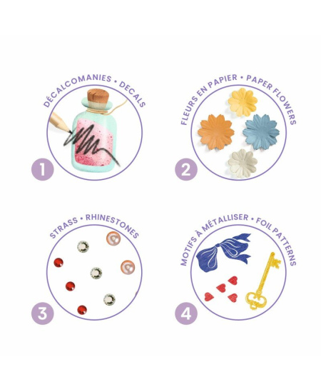 Pasakas dekorēšanas komplekts DJECO Alise brīnumzemē