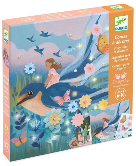 Pasakas dekorēšanas komplekts DJECO Īkstīte