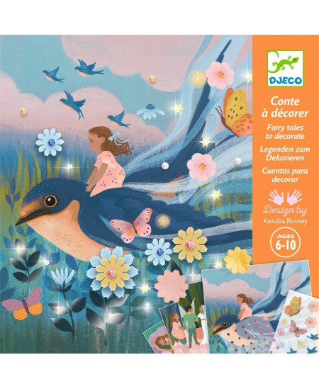 Pasakas dekorēšanas komplekts DJECO Īkstīte