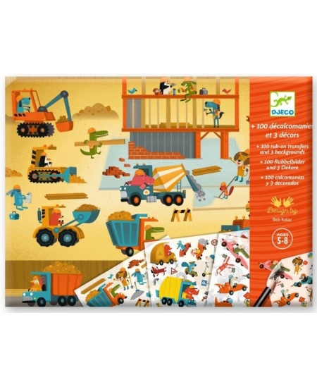 Noberžamie zīmējumi DJECO Asfalts