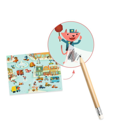 Noberžamie zīmējumi DJECO Asfalts