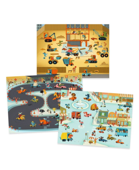 Noberžamie zīmējumi DJECO Asfalts