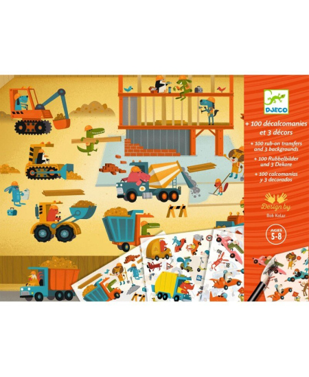 Noberžamie zīmējumi DJECO Asfalts