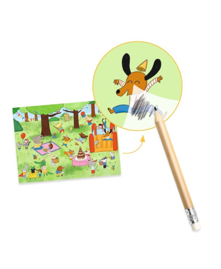 Noberžamie zīmējumi DJECO Laiks svinēt