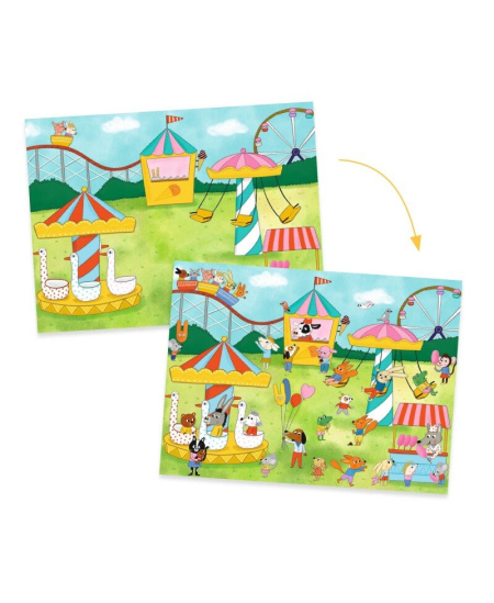 Noberžamie zīmējumi DJECO Laiks svinēt