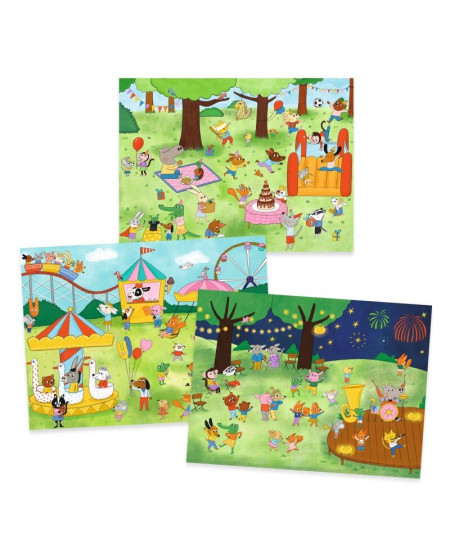 Noberžamie zīmējumi DJECO Laiks svinēt