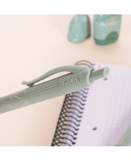 Automātiska lodīšu pildspalva MILAN LAVA, 1 mm, zila