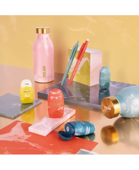 Automātiska lodīšu pildspalva MILAN LAVA, 1 mm, zila