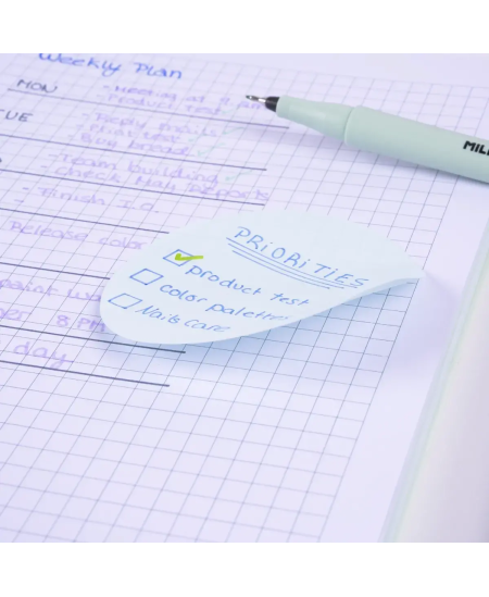 Līmlapiņas MILAN, 250 lapas, pasteļtoņos