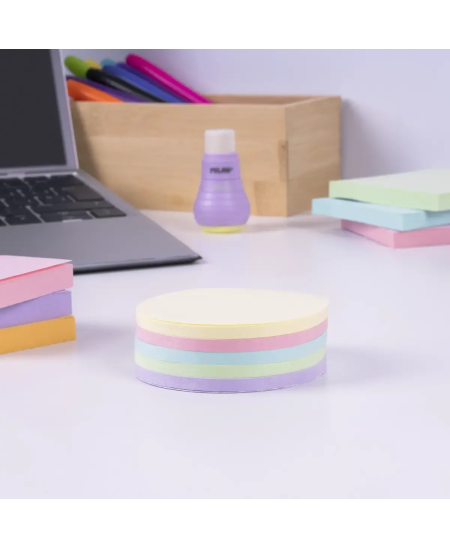 Līmlapiņas MILAN, 250 lapas, pasteļtoņos