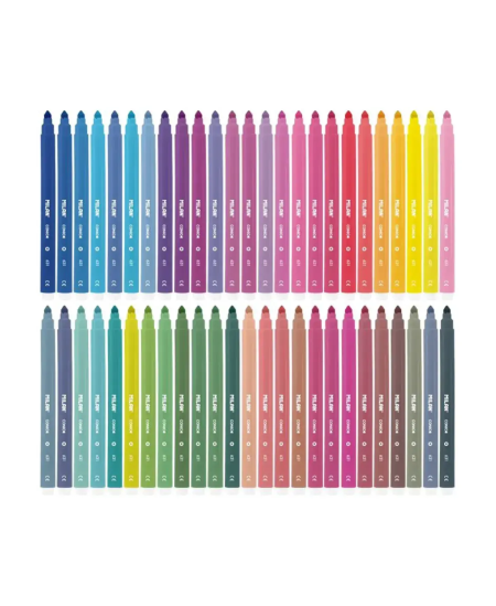 Flomāsteri MILAN, 50 gab., 50 krāsas