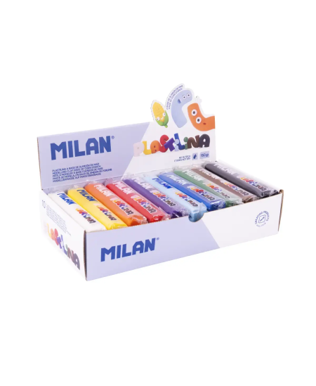 Modelīns MILAN, 10 x 150 g, dažādas krāsas