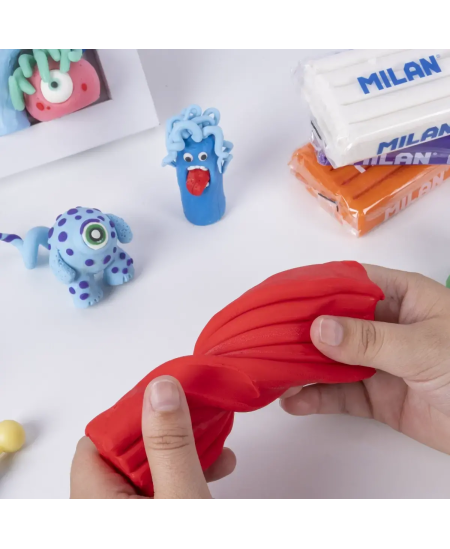 Modelīns MILAN, 10 x 150 g, dažādas krāsas