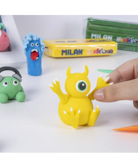 Modelīns MILAN, 10 x 150 g, dažādas krāsas