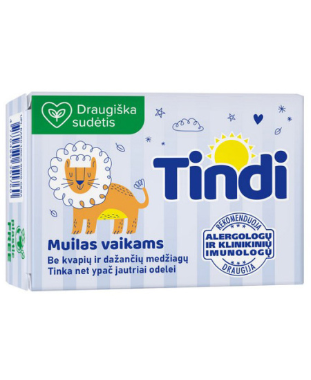 Bērnu ziepes TINDI, 90 g