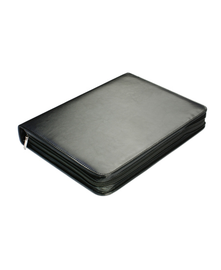 Dokumentu soma SOMERSET, A4, ar rāvējslēdzēju, melna