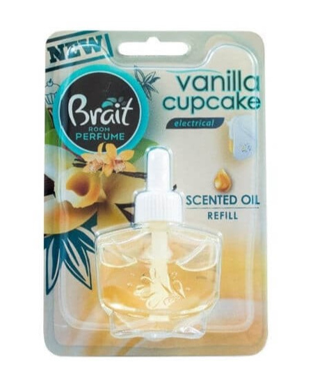 Gaisa atsvaidzinātāja uzpilde BRAIT Vanilla Cupcake, 20 ml