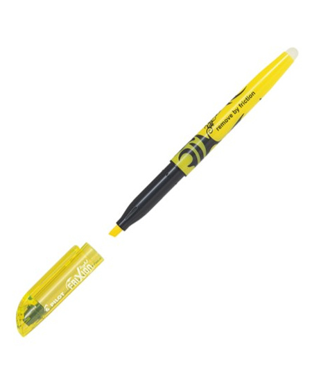 Teksta marķieris PILOT Frixion Light ar dzēšgumiju, dzeltens
