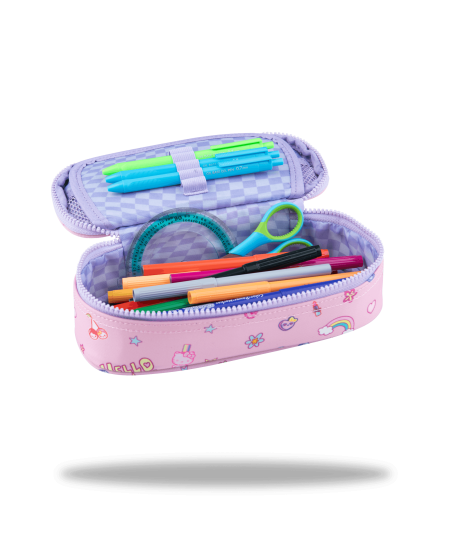 Penālis COOLPACK Campus Hello Kitty Pastel, ar vienu nodalījumu