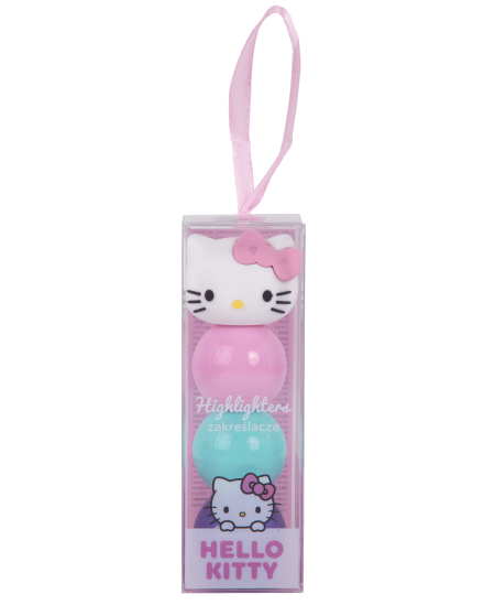 Lodveida marķieri HELLO KITTY, 3 krāsas