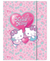Mape ar gumiju HELLO KITTY Pastel, kartona, A4