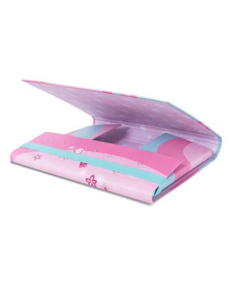 Kartona mape ar gumiju HELLO KITTY Pastel, A5, 3 cm