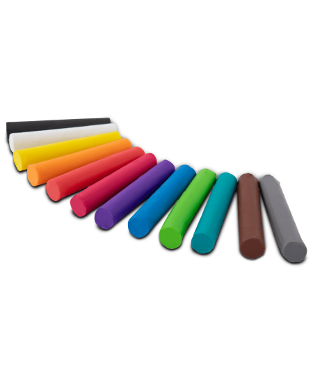 Plastilīns KUROMI, apaļš, 12 krāsas