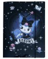 Mape ar gumiju KUROMI, kartona, A4