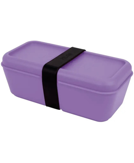 Taisnstūra pusdienu kastīte MILAN Sunset, 0,75 L, violetā krāsā