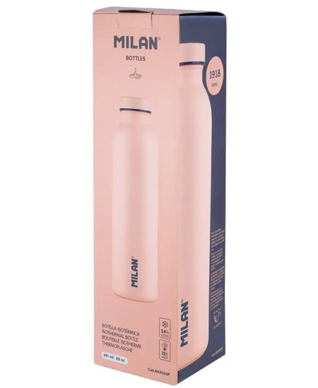 Termopudele MILAN 430, 591 ml, rozā krāsā