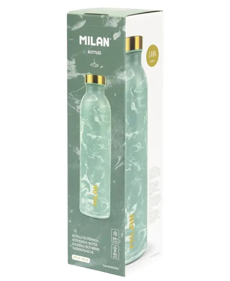 Termopudele MILAN Lava, 591 ml, zaļā krāsā