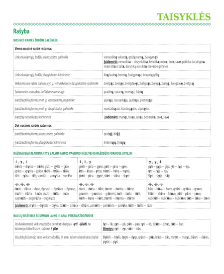 Formulu burtnīca līniju DISCO, 5.-12. kl., lietuviešu val., 38 lapas, 70 gms