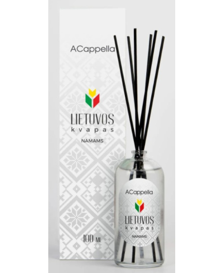Mājas aromāts ar kociņiem ACappella, Lietuvas smarža, 100 ml