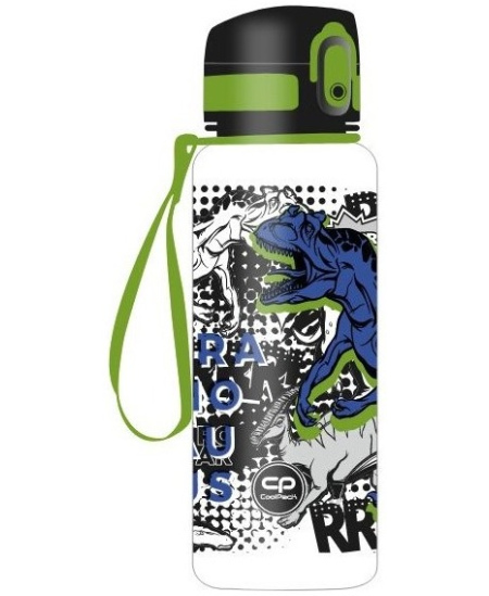 Dzeramā pudele COOLPACK Brisk T-Rex, 400 ml