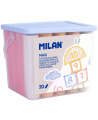 Krīts MILAN Maxi, taisnstūra spainītī, 7 krāsas, 20 gab.