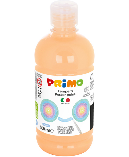 Guaša krāsa PRIMO, pastelī aprikožu, 500 ml